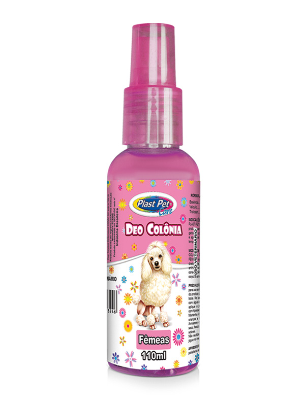 Deo Colônia Plast Pet Care Fêmeas 110ML