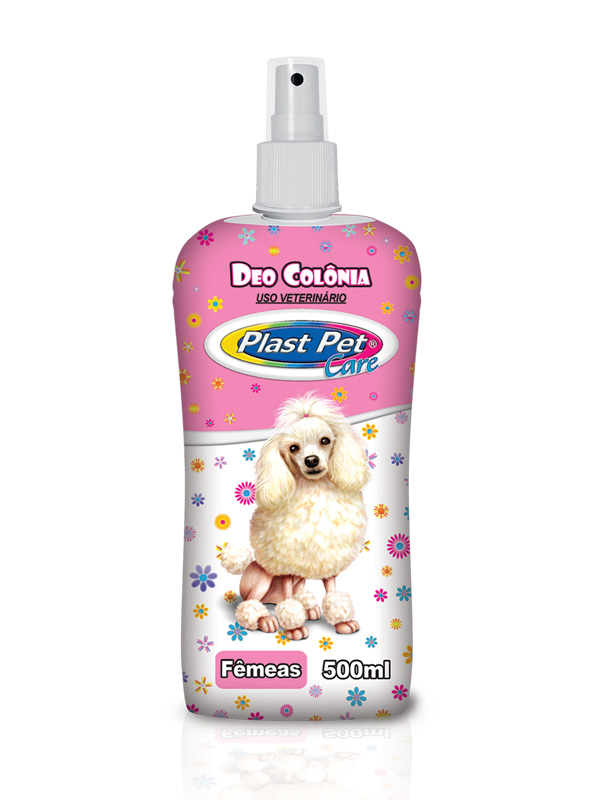 Deo Colônia Plast Pet Care Fêmeas 500ML