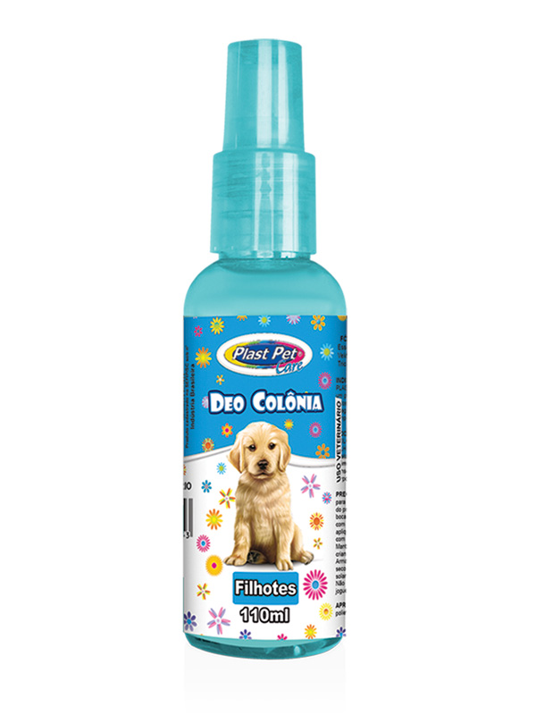 Deo Colônia Plast Pet Care Filhotes 110ML