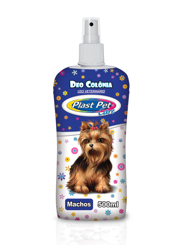 Deo Colônia Plast Pet Care Machos 500ML