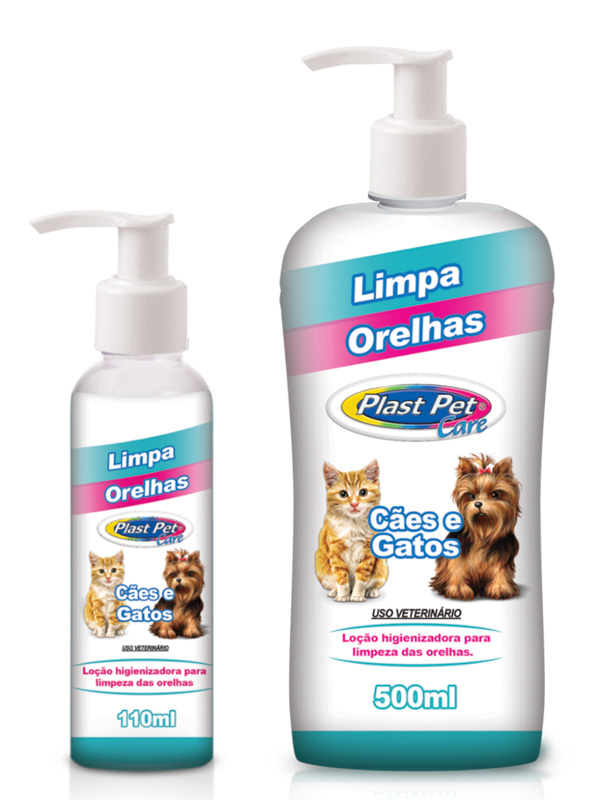 Limpa Orelhas Plast Pet Care 500ML