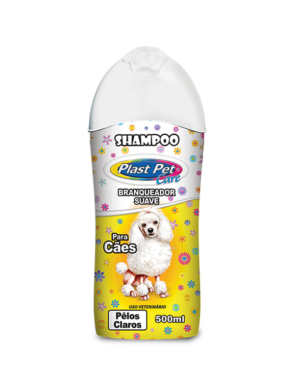 Plast Pet Care - Shampoo Pêlos Claros - 500 ml